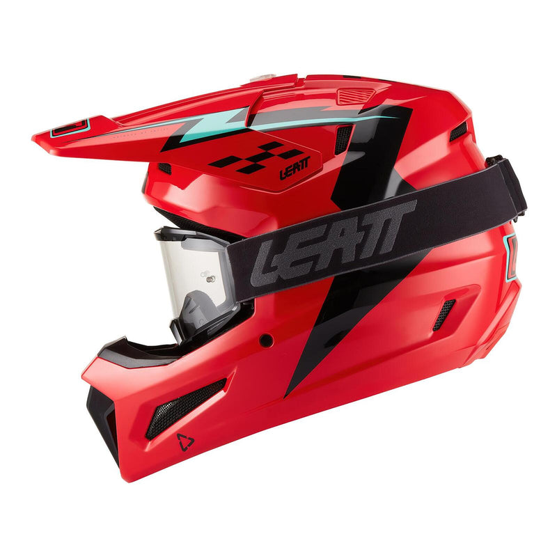 Load image into Gallery viewer, Leatt 3.5 Junior Helmet Kit - Red
