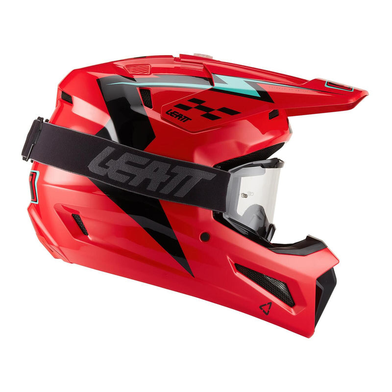 Load image into Gallery viewer, Leatt 3.5 Junior Helmet Kit - Red
