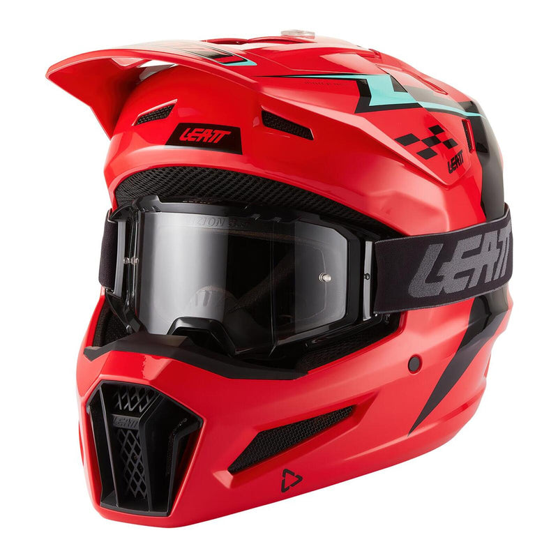 Load image into Gallery viewer, Leatt 3.5 Junior Helmet Kit - Red
