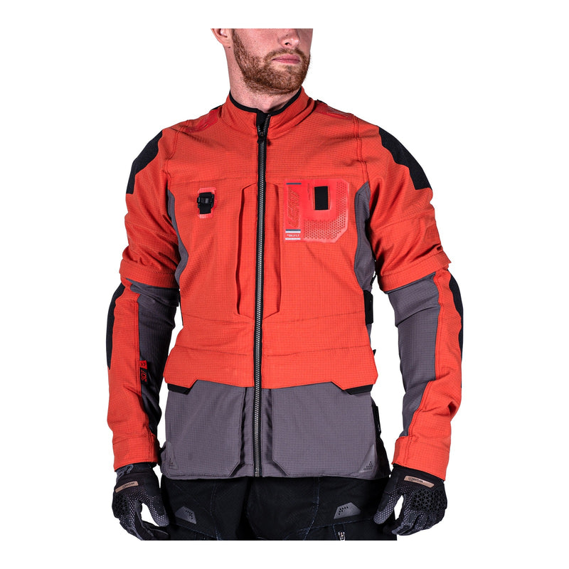 Load image into Gallery viewer, Leatt 5.5 ADV Rally Jacket - Burn
