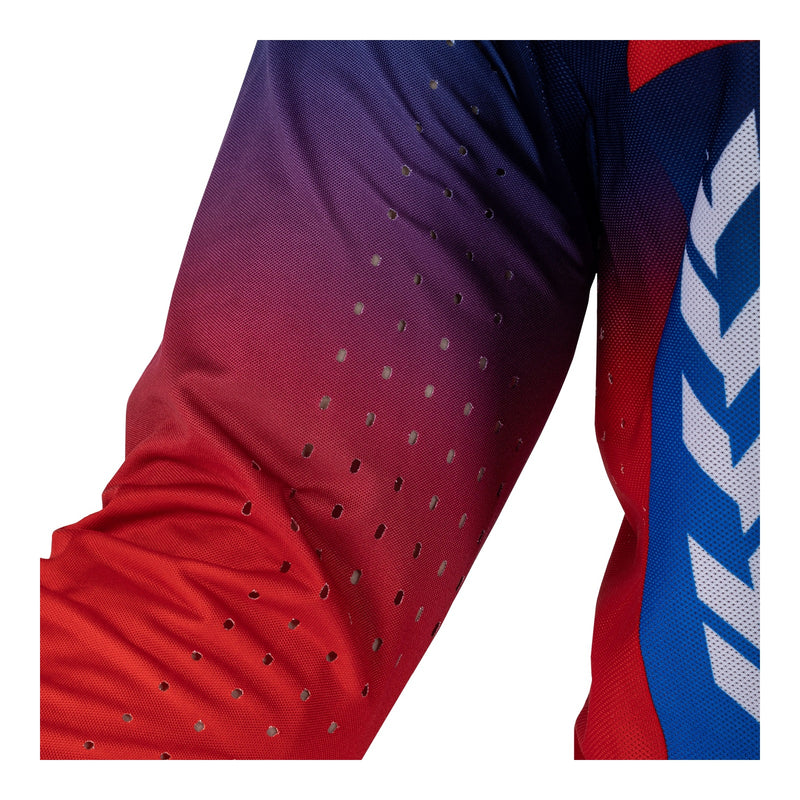 Load image into Gallery viewer, Leatt 2026 5.5 UltraWeld Jersey - Royal Blue / Red
