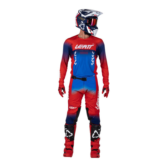 Leatt 2026 5.5 I.K.S. Pant - Royal Blue / Red