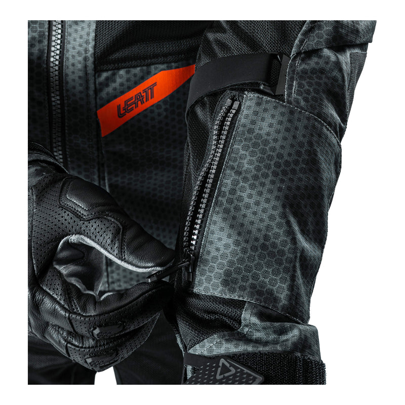 Load image into Gallery viewer, Leatt 4.5 ADV FlowTour Jacket (Short) - Iron Grey
