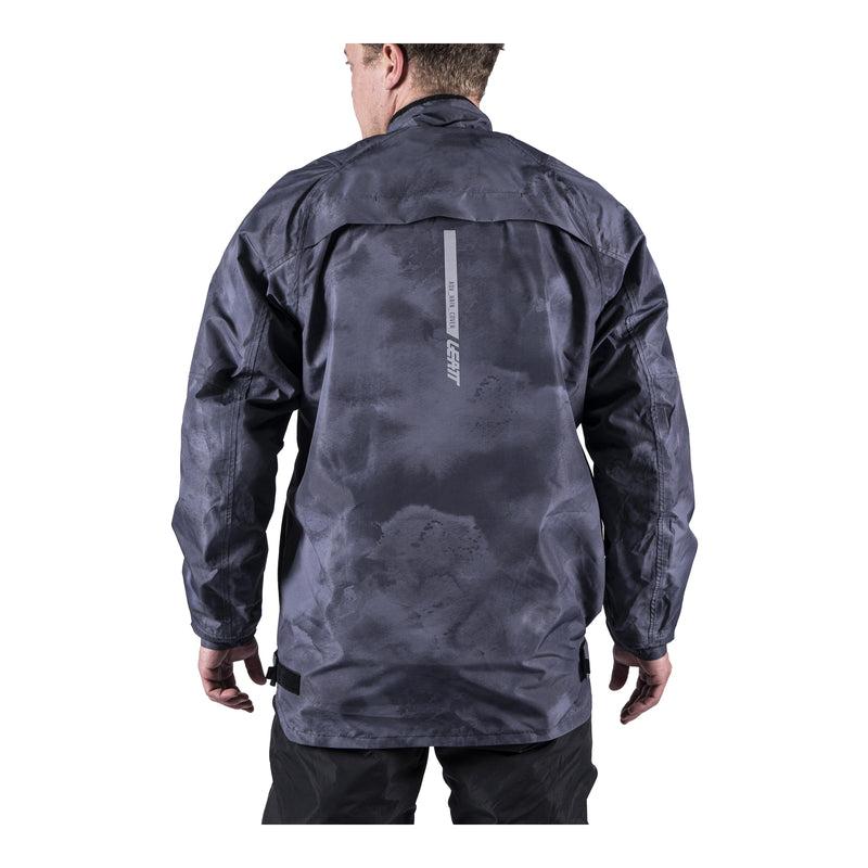 Load image into Gallery viewer, Leatt ADV Rain Cover Jacket - Camo Black / Grey
