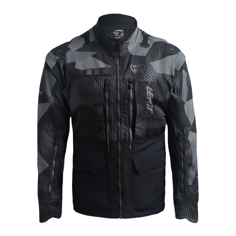 Load image into Gallery viewer, Leatt 5.5 Enduro Jacket - Camo Black
