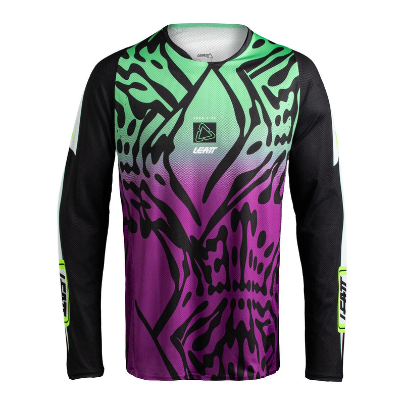 Load image into Gallery viewer, Leatt 4.5 Lite Jersey - Leopard Purple
