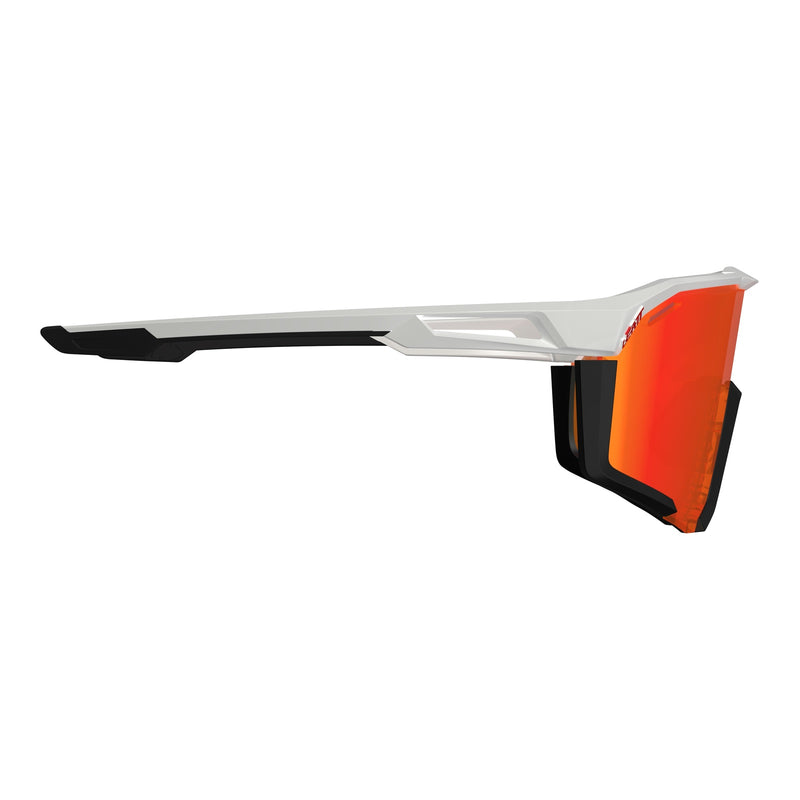 Load image into Gallery viewer, Leatt SpeedViz Pro Sunglasses - Black / White Iriz Cryztal Red 13 VLT
