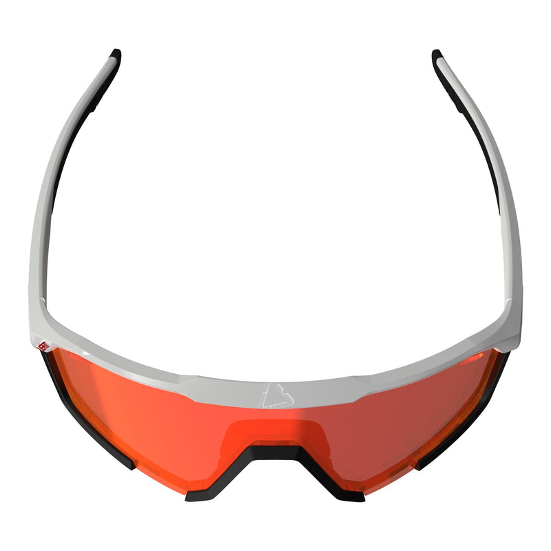 Load image into Gallery viewer, Leatt SpeedViz Pro Sunglasses - Black / White Iriz Cryztal Red 13 VLT
