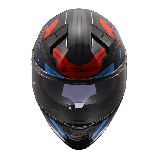 LS2 FF811 Vector II Savage Helmets - White / Blue / Red