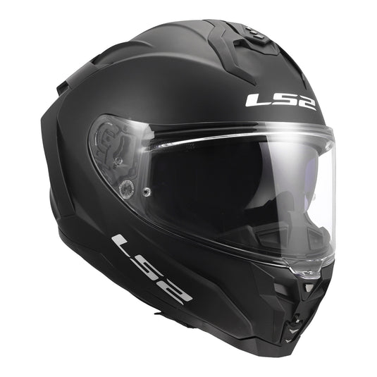 LS2 FF817 Challenger II Solid Helmet - Matte Black