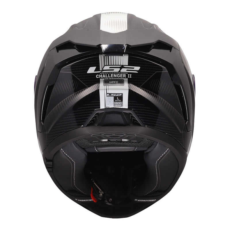Load image into Gallery viewer, LS2 FF817 Challenger II Nitro Helmet - Black / Grey
