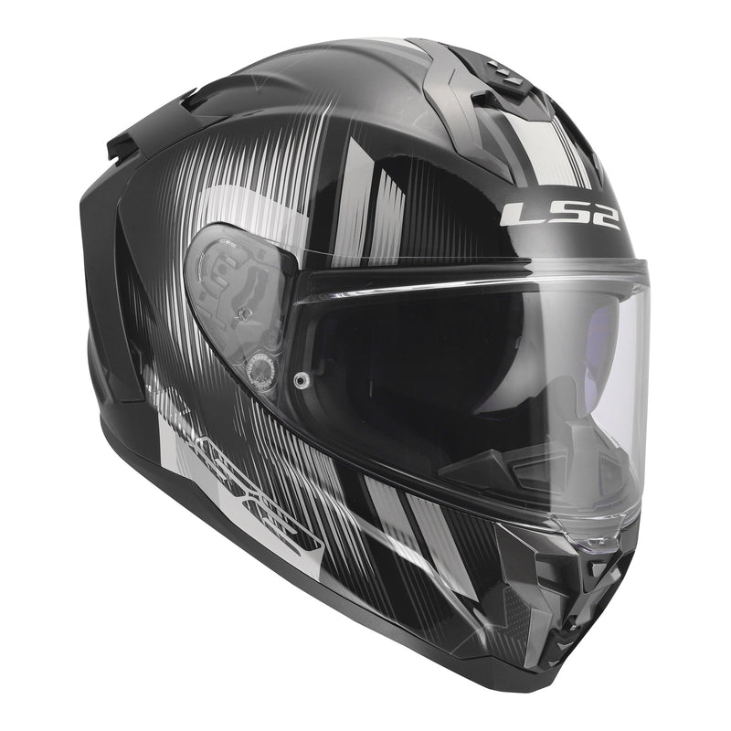 Load image into Gallery viewer, LS2 FF817 Challenger II Nitro Helmet - Black / Grey
