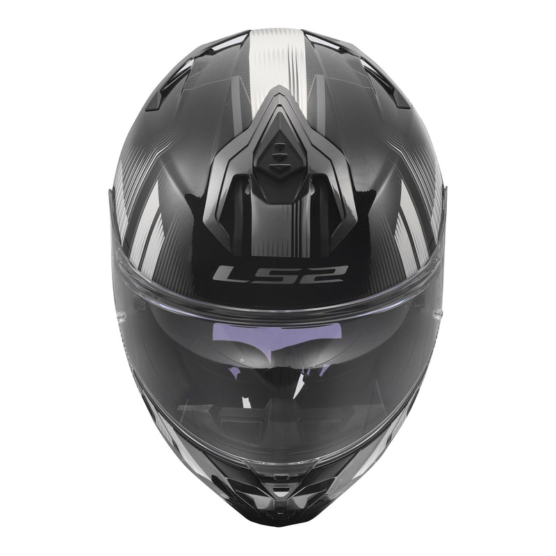 Load image into Gallery viewer, LS2 FF817 Challenger II Nitro Helmet - Black / Grey
