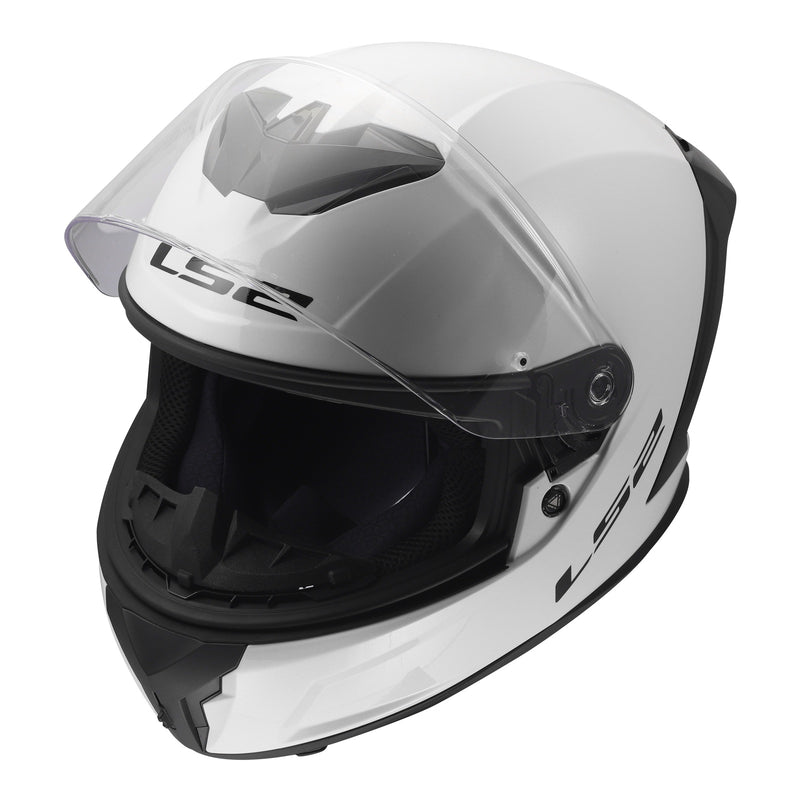 Load image into Gallery viewer, LS2 FF820 Rapid III Solid Helmet - Gloss White
