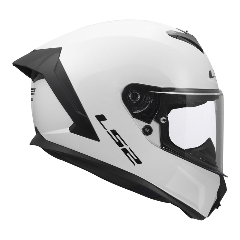 Load image into Gallery viewer, LS2 FF820 Rapid III Solid Helmet - Gloss White
