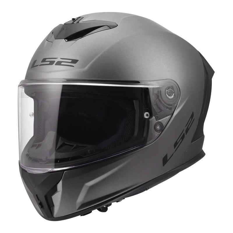 Load image into Gallery viewer, LS2 FF820 Rapid III Solid Helmet - Matte Titanium
