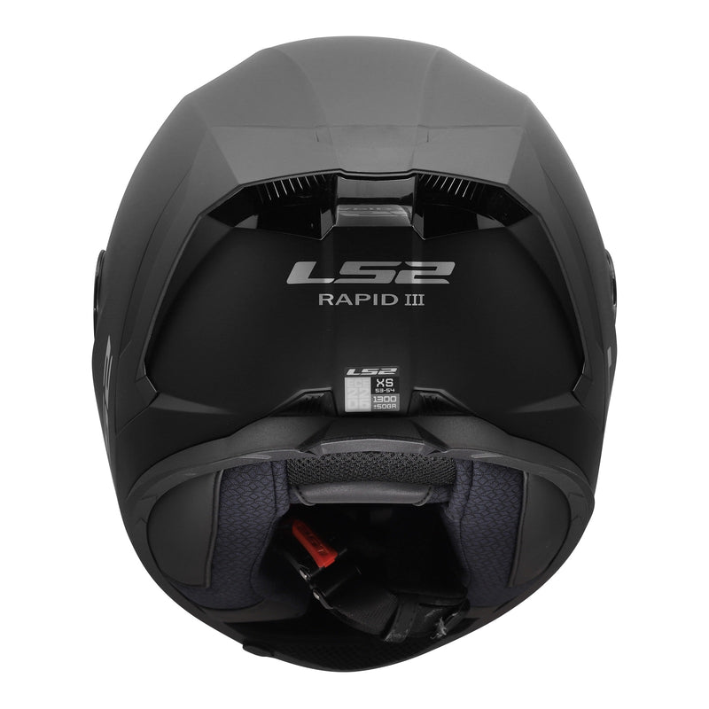Load image into Gallery viewer, LS2 FF820 Rapid III Solid Helmet - Matte Black
