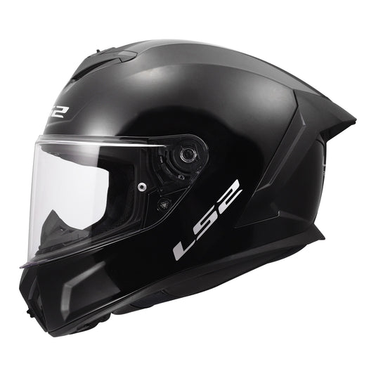 LS2 FF820 Rapid III Solid Helmet - Gloss Black
