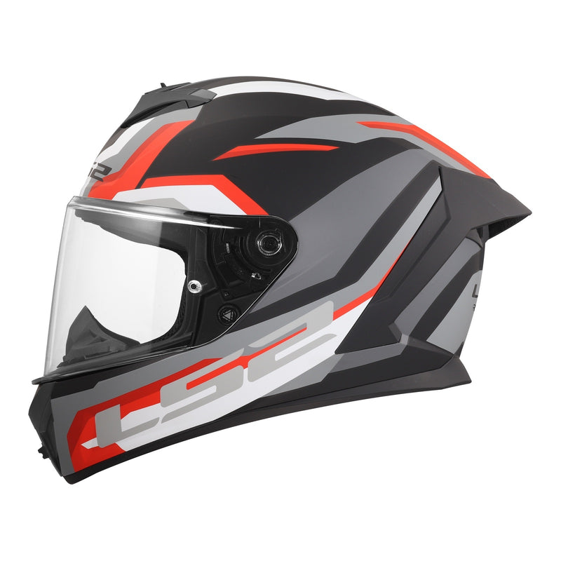 Load image into Gallery viewer, LS2 FF820 Rapid III Hyper Helmet - Black / Red
