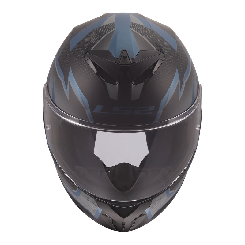 Load image into Gallery viewer, LS2 FF820 Rapid III Xtrem Helmet - Black / Blue Petrol
