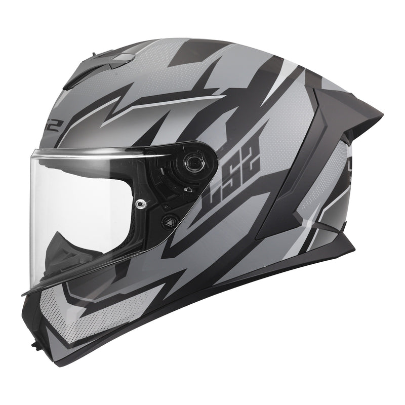 Load image into Gallery viewer, LS2 FF820 Rapid III Xtrem Helmet - Black / Grey

