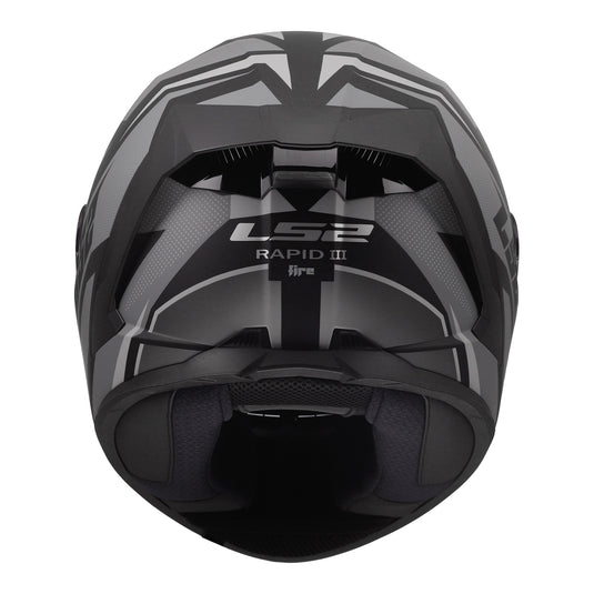 LS2 FF820 Rapid III Xtrem Helmet - Black / Grey