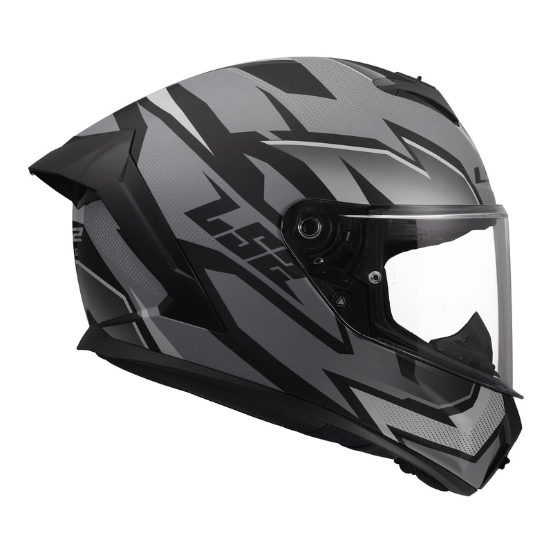 Load image into Gallery viewer, LS2 FF820 Rapid III Xtrem Helmet - Black / Grey

