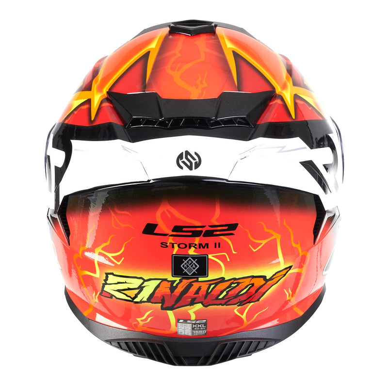 Load image into Gallery viewer, LS2 FF800 Storm Helmets - Rinaldi Replica Orange
