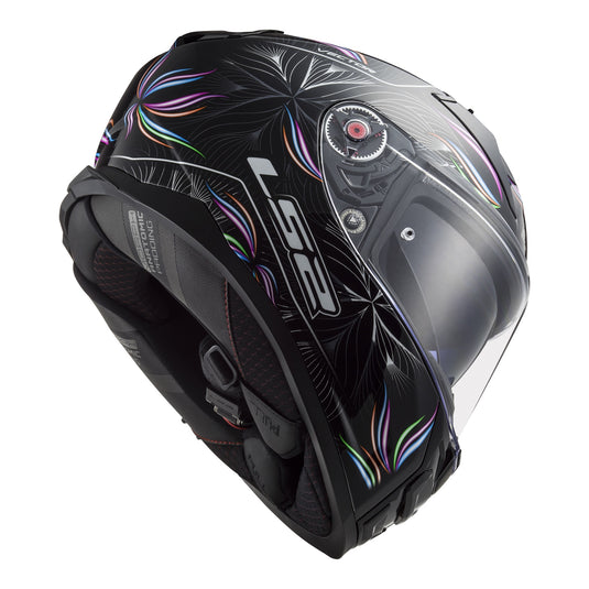 LS2 FF811 Vector II Tropical Helmet - Black / White