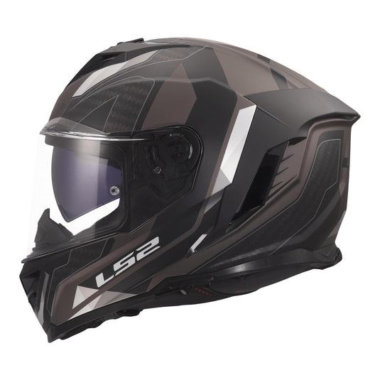 LS2 FF818 Storm III Sporty Helmet - Black / Grey