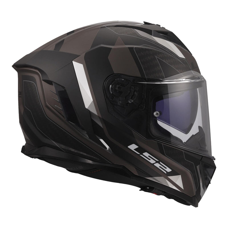 Load image into Gallery viewer, LS2 FF818 Storm III Sporty Helmet - Black / Grey

