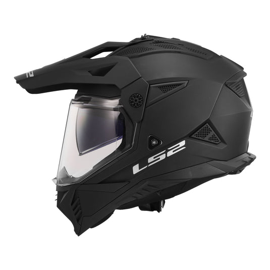 LS2 MX702 Pioneer II Helmets - Matte Black 06