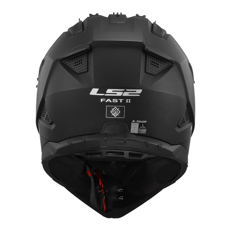 Load image into Gallery viewer, LS2 MX708 Fast II Helmet - Matte Black 06
