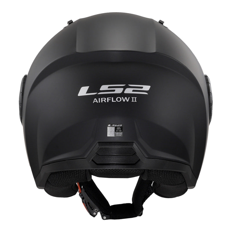 Load image into Gallery viewer, LS2 OF616 Airflow II Helmets - Matte Black 06
