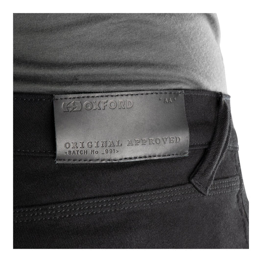 Oxford AA Super Stretch Men's Jean - Black (Short)