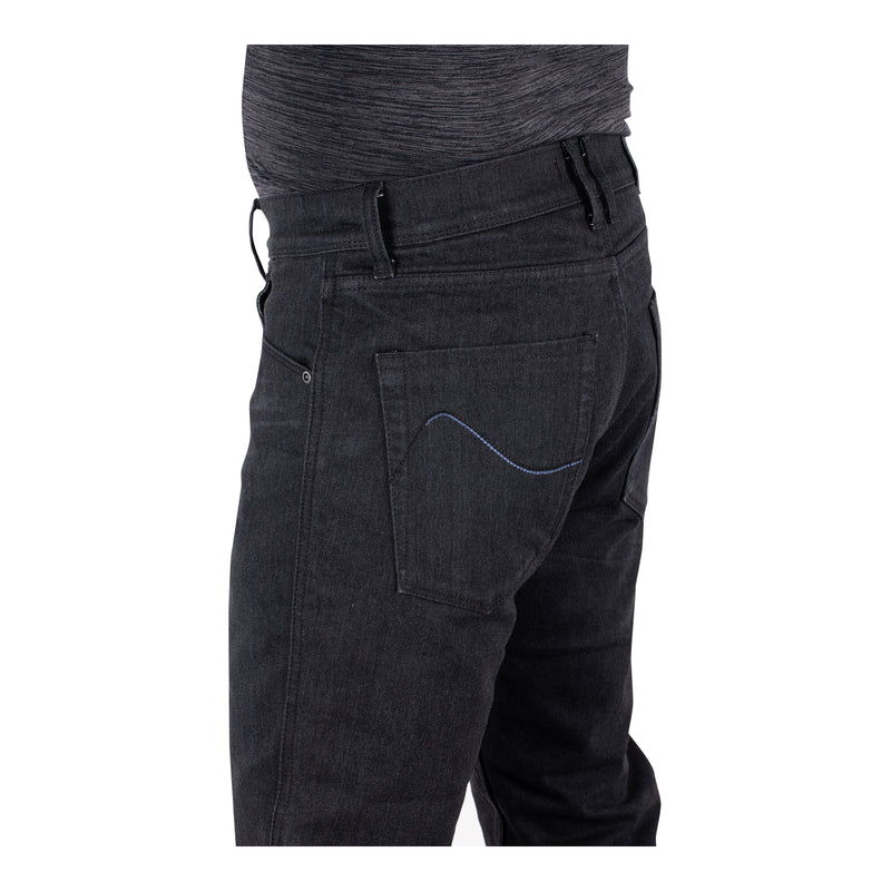 Load image into Gallery viewer, Oxford OA Marshal AAA Straight Men's Jeans - Black (Short)
