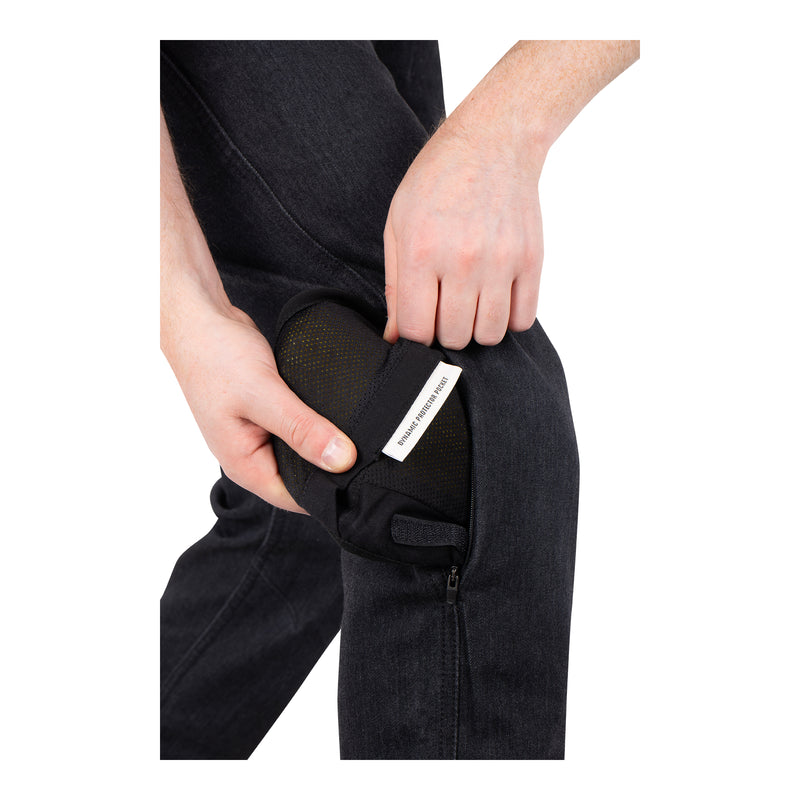 Load image into Gallery viewer, Oxford OA Marshal AAA Straight Men's Jeans - Black (Short)
