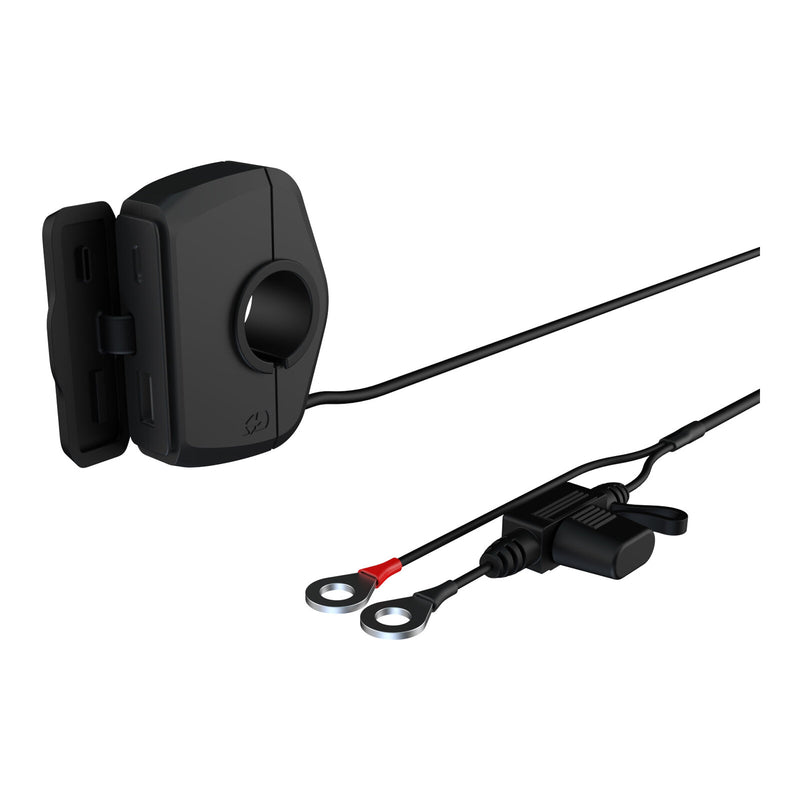 Load image into Gallery viewer, Oxford Slimline USB Type-A and Type-C 3.0 Amp Charging Kit
