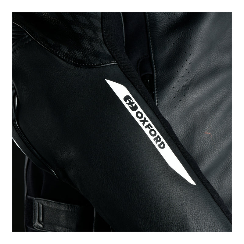 Load image into Gallery viewer, Oxford Nexus 1.0 Leather Men&#39;s Jacket - Stealth Black
