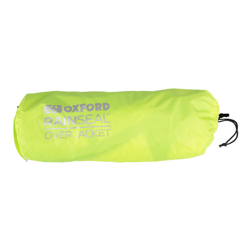 Load image into Gallery viewer, Oxford Rainseal Over Jacket - Black / Fluro
