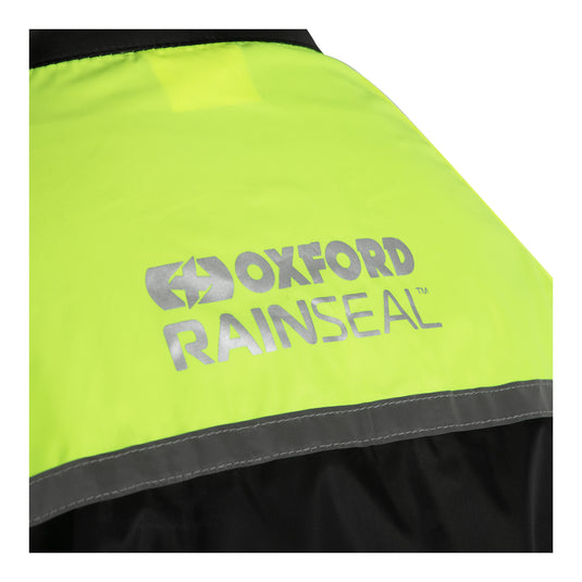 Oxford Rainseal Over Jacket - Black / Fluro