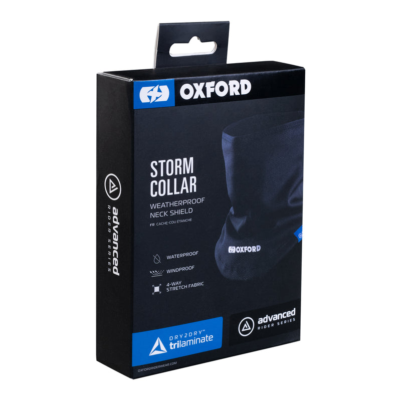 Load image into Gallery viewer, Oxford Advanced Storm Collar - Black (L / XL)
