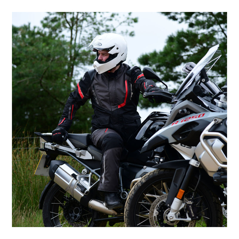 Load image into Gallery viewer, Oxford Montreal 4.0 Dry2Dry Pant - Black / Grey / Red (Regular)
