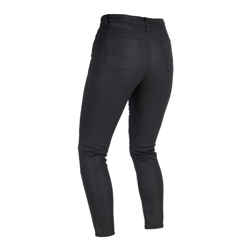 Load image into Gallery viewer, Oxford Ladies OA Waxed Jeggings Pant - Black (Short)
