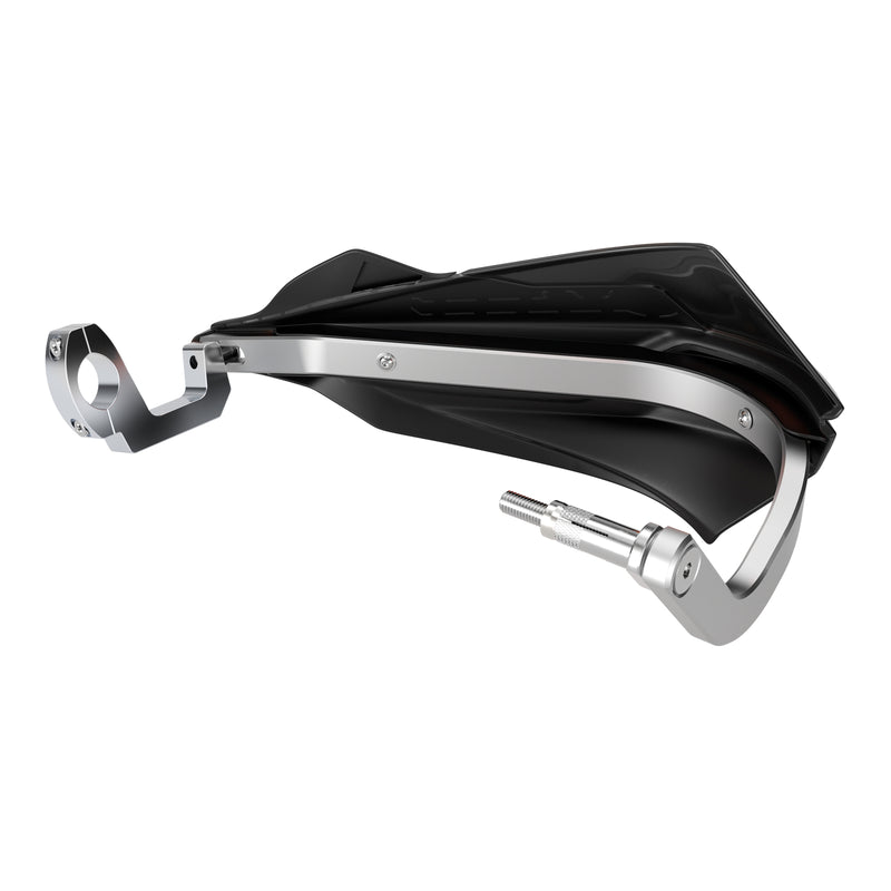 Load image into Gallery viewer, Polisport Trail Blazer Handguard with Metal Bar - Black / Black
