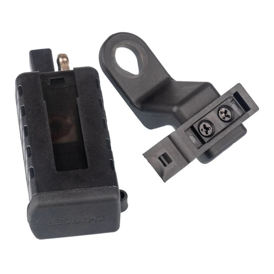 Motoplug SAE to USB with Voltmeter - 1 x USB-A & 1 x USB-C