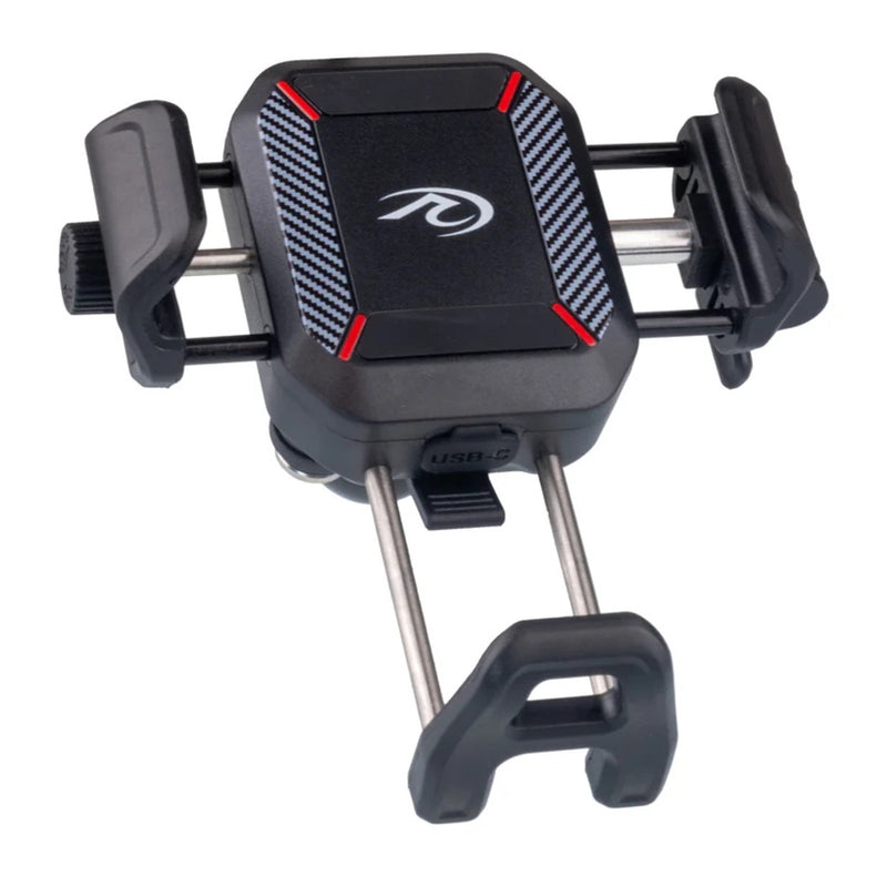 Load image into Gallery viewer, Rocky Creek Motoplug Phone Holder &amp; Charger - Wireless &amp; USB-C

