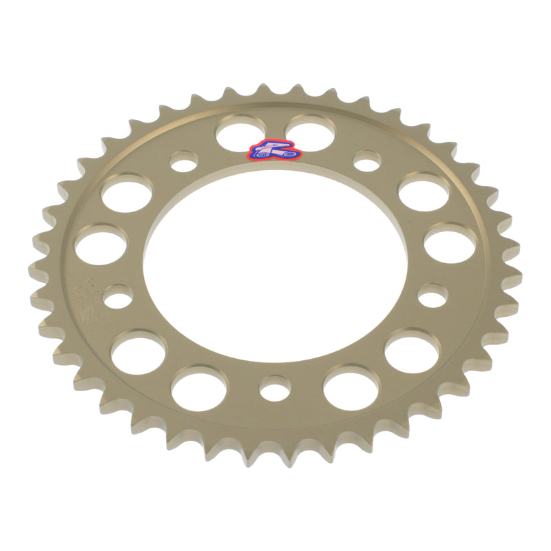 Load image into Gallery viewer, Renthal Rear Sprocket T6 Grooved 7075 Alloy - Silver [Honda]
