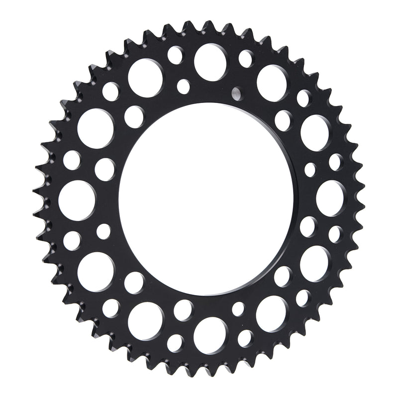Load image into Gallery viewer, Renthal Rear Sprocket - Black 50T Alloy 7075-T6 Grooved
