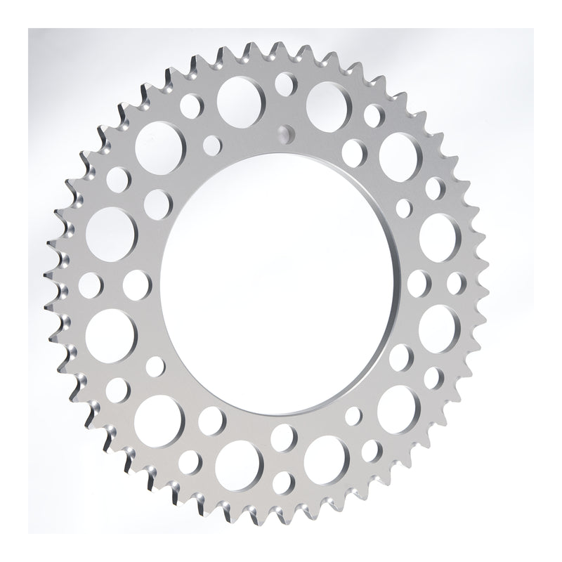 Load image into Gallery viewer, Renthal Rear Sprocket - Silver 50T Alloy 7075-T6 Grooved

